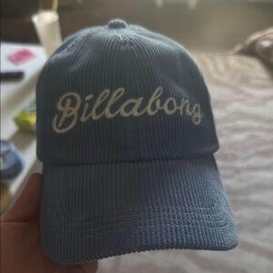Billabong Blue Corduroy Cap